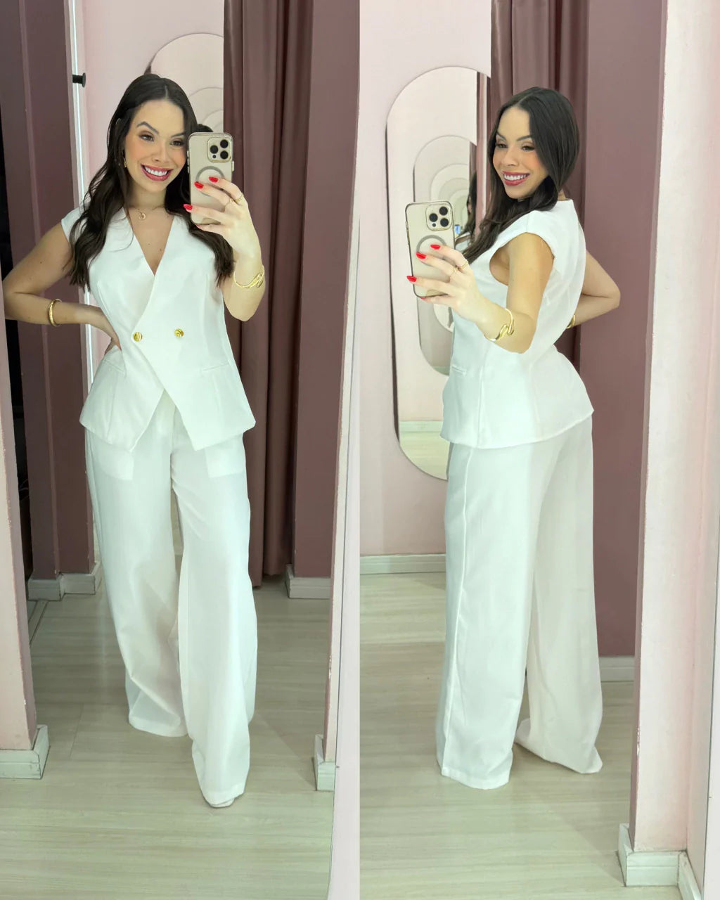 Conjunto Alfaiataria Colete