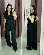 Conjunto Alfaiataria Colete