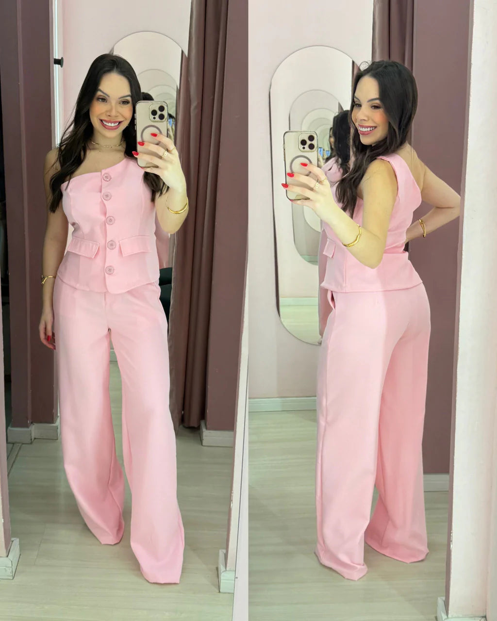 Conjunto Alfaiataria Botões