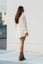 Conjunto Top Alça Short Evasê Fluído Sakura