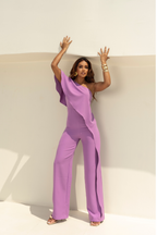 Macacão Assimétrico Babado Mariana